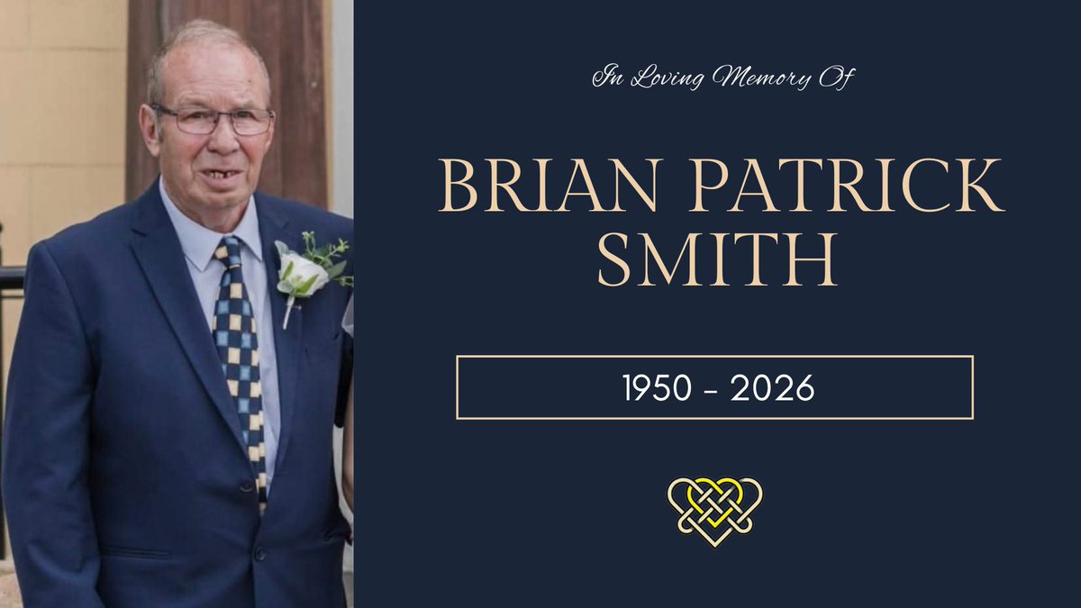 EavesFunerals's tweet photo. At the request of the family, we announce the funeral arrangements for the late Brian Smith:
https://t.co/yMDkSoo58L https://t.co/OgiwfTkRZY