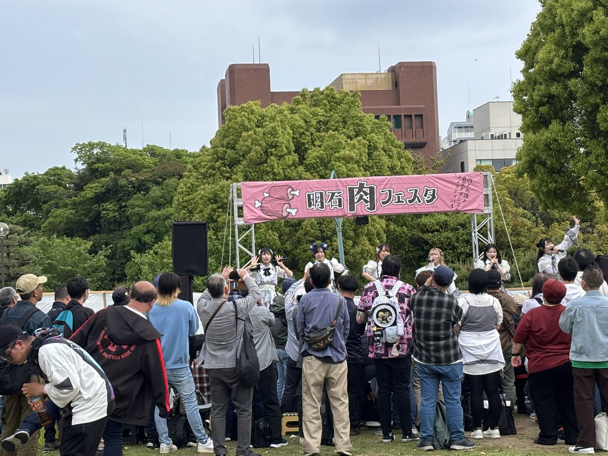 mario__donkey's tweet image. 今日は初めて明石肉フェスイベント行って時間の関係上何も食べれなかったりミニストップにも行けなかったがライブは楽しめて良かった‼️✨
#明石肉フェス　#KRD8  #WT_Egret
