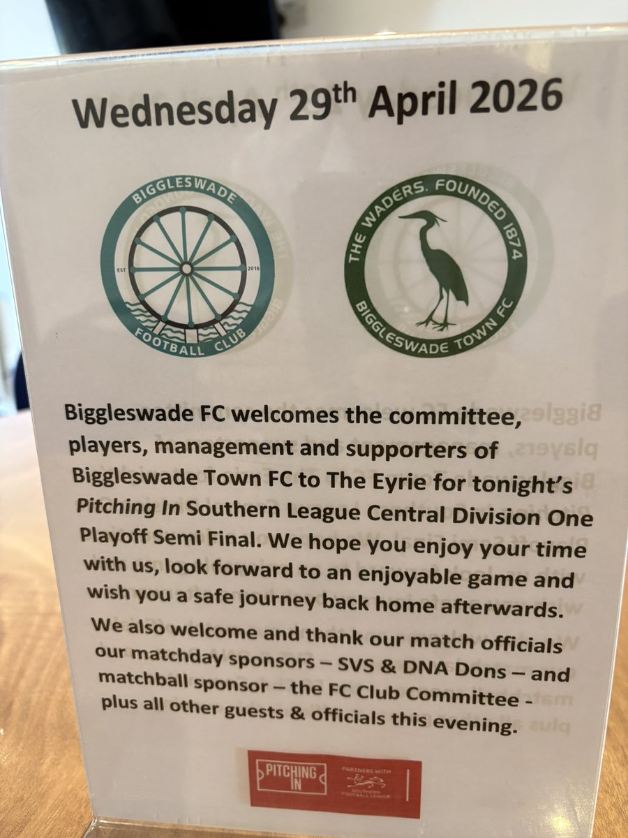 BiggleswadeFc1's tweet photo. Good evening for football 😊⚽️💚 https://t.co/xH2UyQwkOL