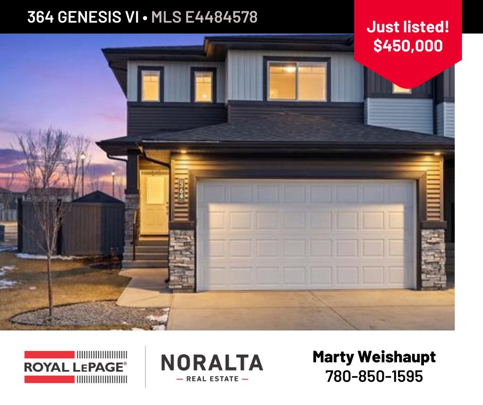 364 GENSIS VI/$450,000/Marty Weishaupt
royallepagenoralta.ca/listings/166-e…