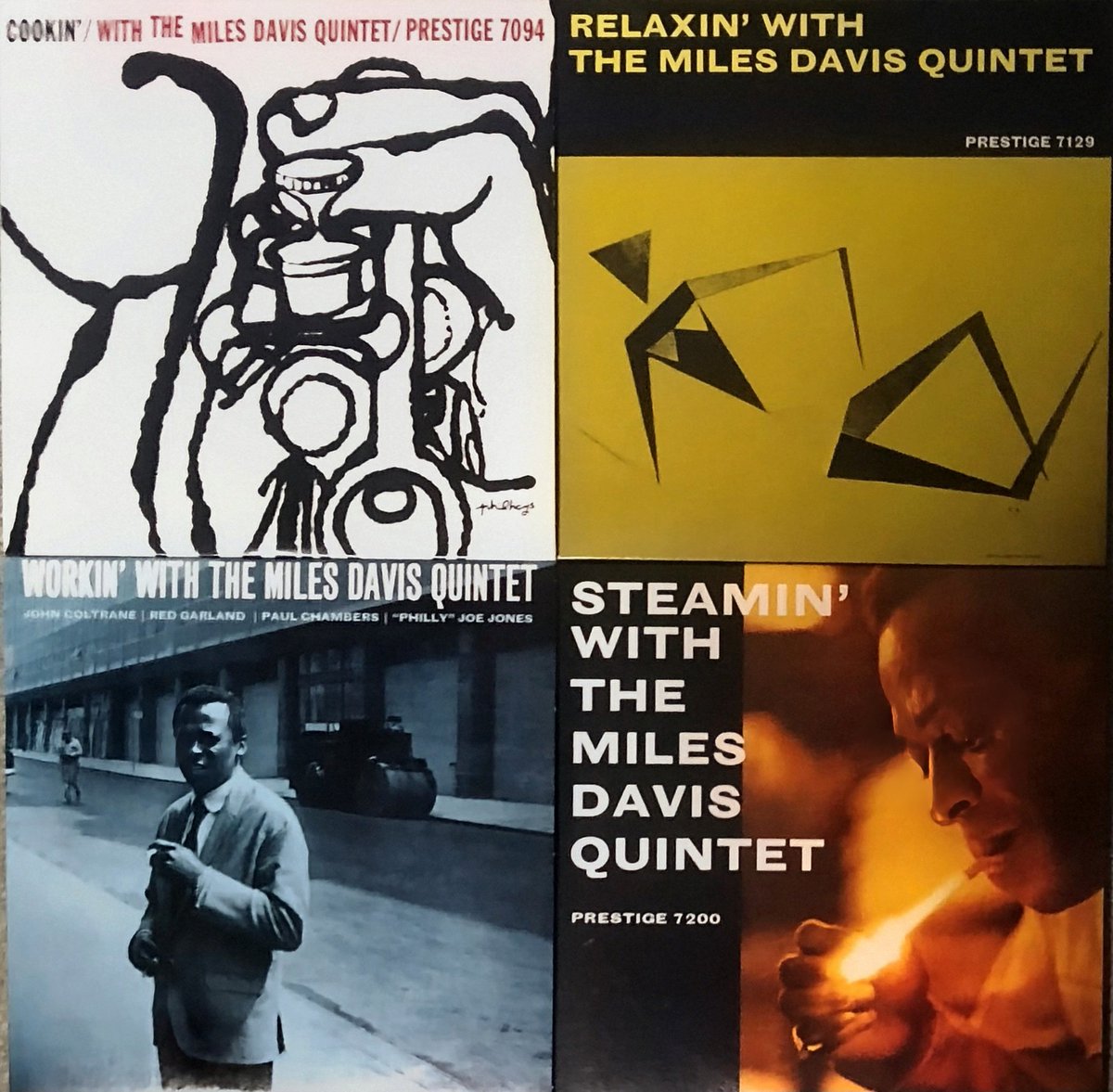 マイルス・デイビス 1950年代(プレスティッジ時代)CD10枚セット マイルス・デイビス・クインテット プレスティッジ時代の音源を集めた