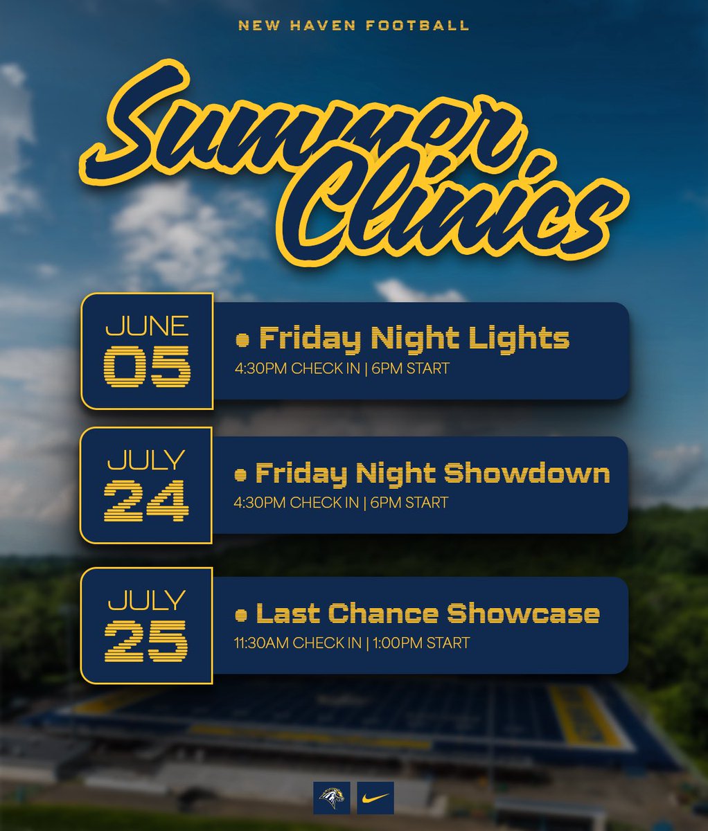 MattReardon_08's tweet image. Camp season is approaching! Who wants to come EARN it on the blue this summer? Sign up with the link below ⬇️⚡️⏰
#FAST 

newhavenfootballcamps.totalcamps.com/shop/EVENT