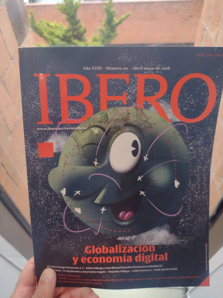 JuanC_Angulo's tweet photo. Ya salio la revista IBERO en su versión física donde está mi artículo con @IrvingRosales_ en el que hablamos sobre la innovación tecnológica y los procesos de adaptación social.

Tambien pueden encontrar la revista en versión digital aquí
👉 https://t.co/y9q2klbXAI https://t.co/nBa1U7gv6V