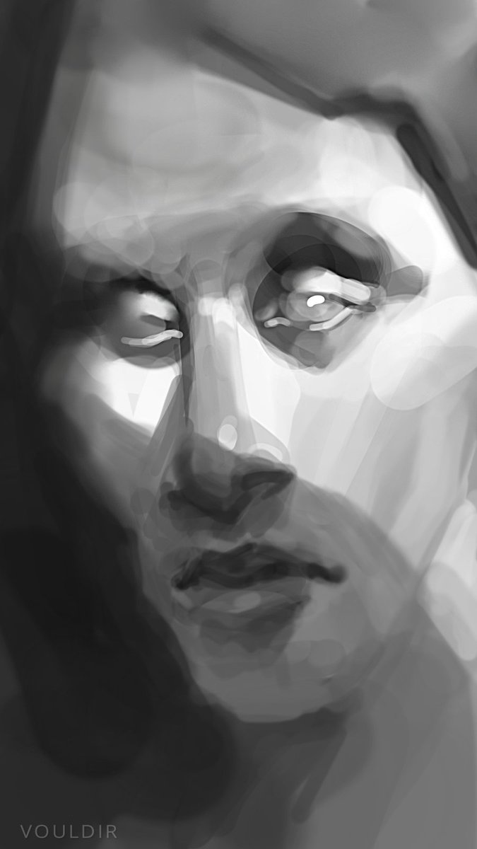 Vouldir's tweet image. Sometimes a random face just appears.

#portrait