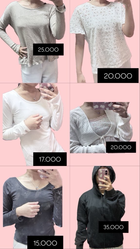 della| wts baju&celana preloved tweet media