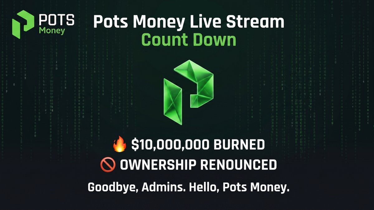 Pots Money tweet media