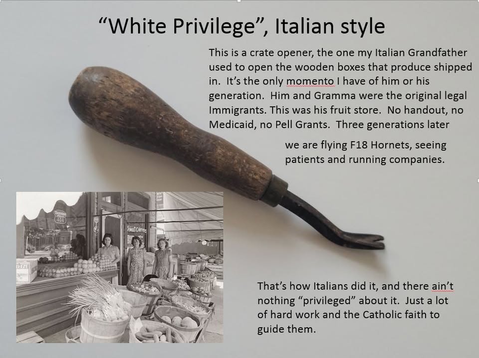 AzTmot's tweet image. #WhitePrivilege Italian Style........