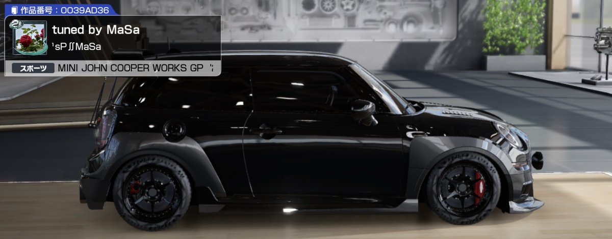 1sP_MaSa's tweet image. MINI JOHN COOPER WORKS
tuned by MaSa ⛓️

グリップ、そして ドリフトも
しやすい 走りやすい車を
目指しました☺️💨

エアロキット装着しています
安定感は 上がりますが🔺
重すぎない走りが可能です🛞

ぜひ お試しください♪

#MINI
#COOPER

#レーマス
#レーシングマスター

#tunedByMaSa