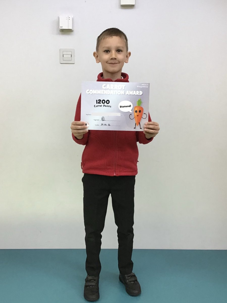WygateA's tweet image. Celebrating our #Diamond Carrot Commendation award winner for reaching 1200 points 👏🏻

Well done 🥕🤩

#WygateWay #REACH