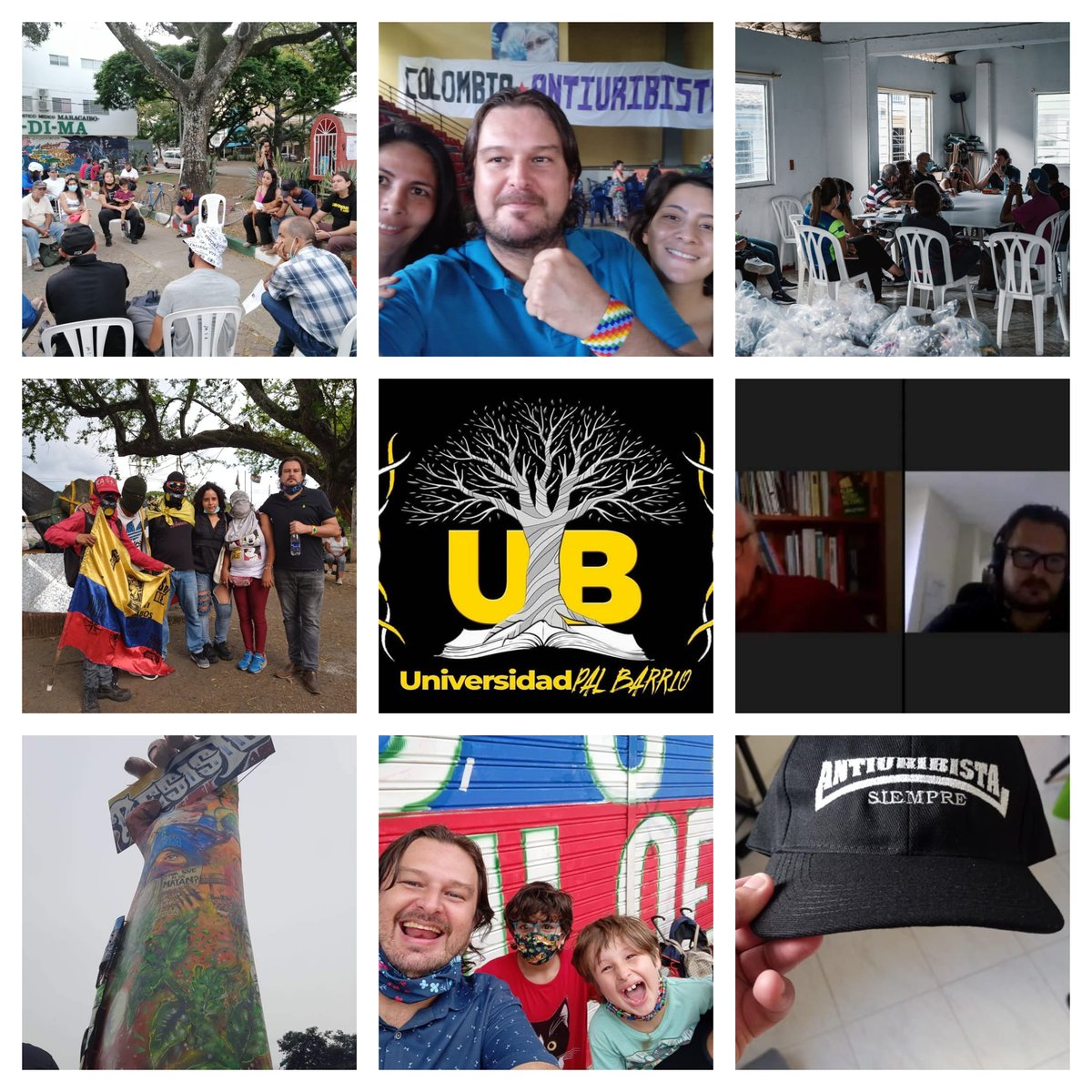 Conmemorando el 28-A, inicio del estallido social de 2021 en Cali. Recuerdos: no nos lo contaron, junto a nuestra gente, también lo protagonizamos.