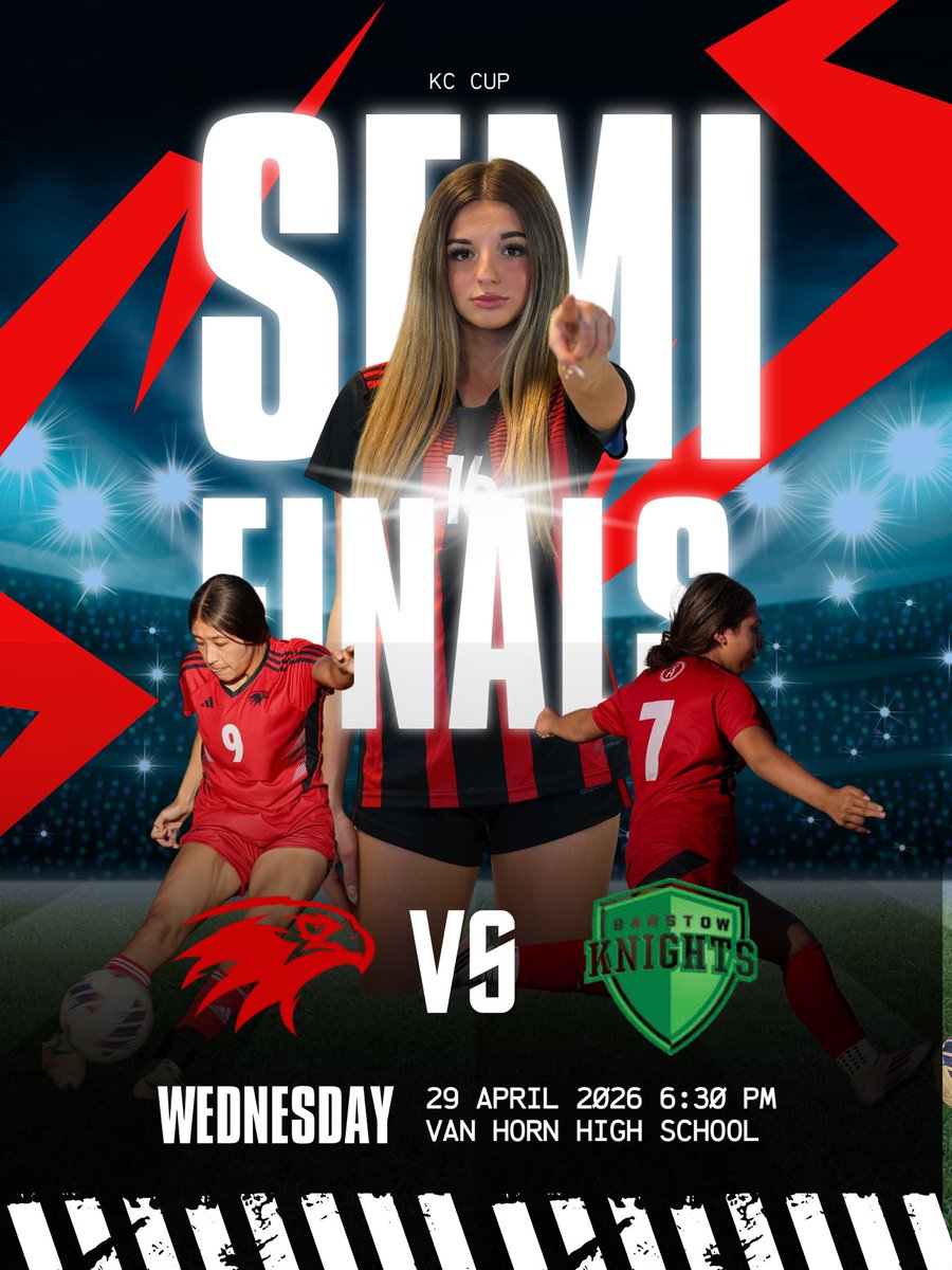 vh_soccer's tweet photo. KC Cup round 2 tonight! Come out and support! 💪🏼⚽️ #Vamos #VanHornSoccer #LadyFalcons https://t.co/is44DXbagq