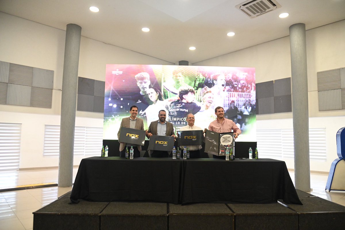 sndpy's tweet image. #Padel🎾 • El @premierpadel vuelve a #Paraguay🇵🇾💥

Acompañamos la presentación del Premier Padel Asunción P2, cita que trae consigo a los mejores exponentes de la disciplina🤩🔝

El evento será del 4 al 10 de mayo en el @coparaguay🥳✨️🙌🏼

#ElDeporteNosUne🤝🏼