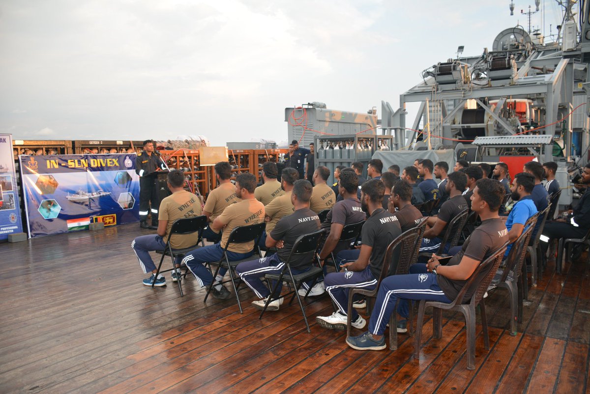 ceylon_wire's tweet image. Reaffirming growing #maritimepartnership and interoperability between the #IndianNavy and @srilanka_navy  the 4th edition of  bilateral diving exercise, IN–SLN DIVEX 2026 at #Colombo  concluded on a high note on #28Apr 26.