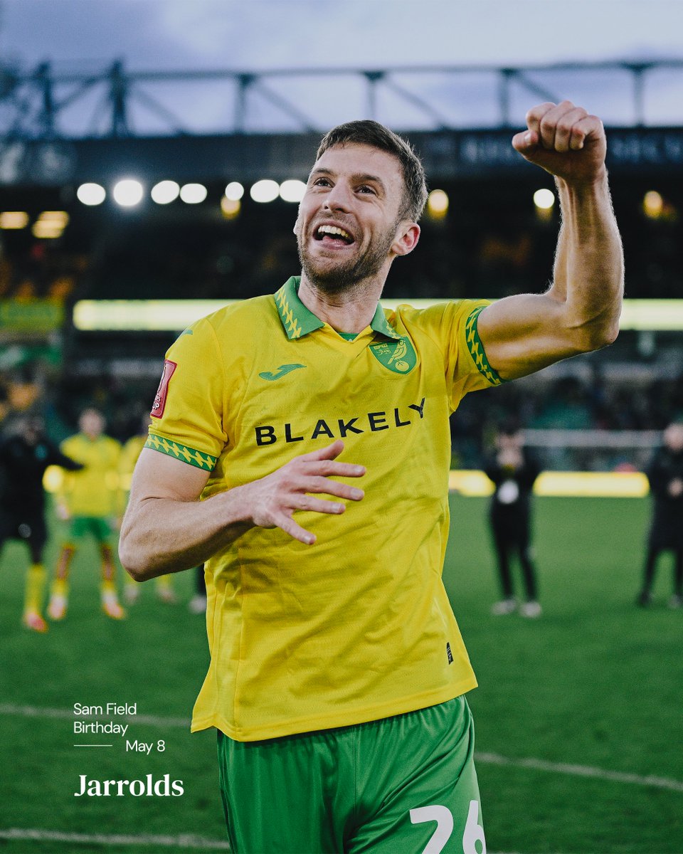 NorwichCityFC's tweet photo. Have a great day, Sam! 👊🥳 https://t.co/ox9VUpC1RN