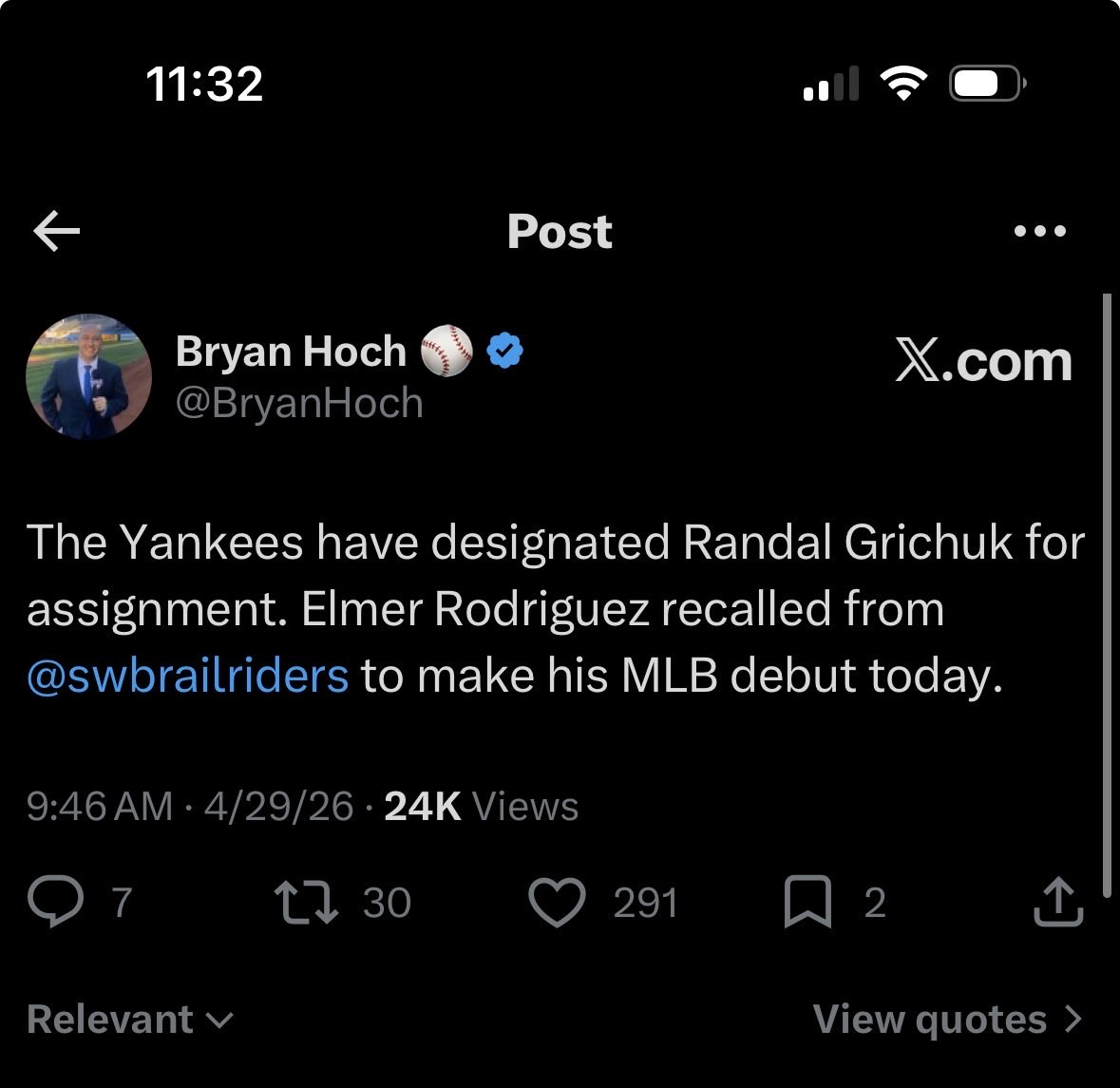 Griff tweet media