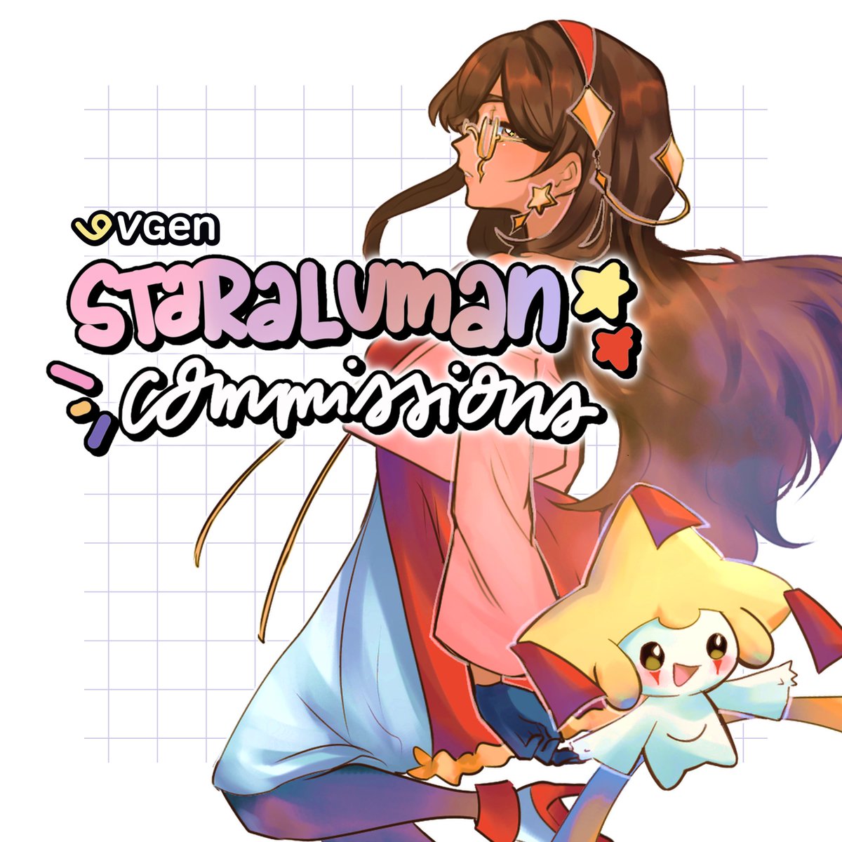 delle / staraluman ⭐️ VGen open !!♡ tweet media