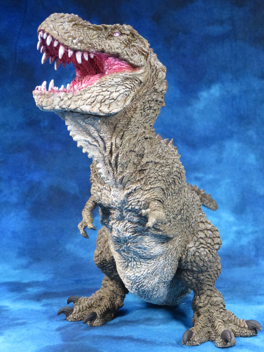 今月作ったガレキ晒そうぜ ねんど星人RYO ティラノサウルス レジン