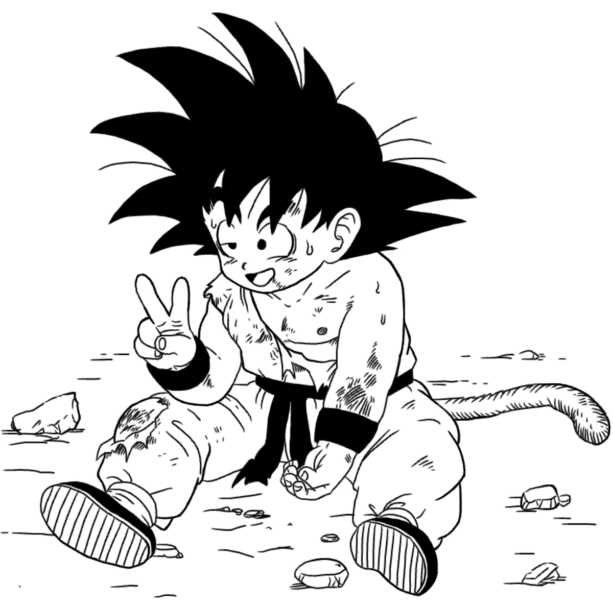 JCF275's tweet image. Estoy tan cansado como Goku... 

#DragonBall #FanArt #DragonBallFanArt #Goku #AnimeArt #DibujoDigital #dbz