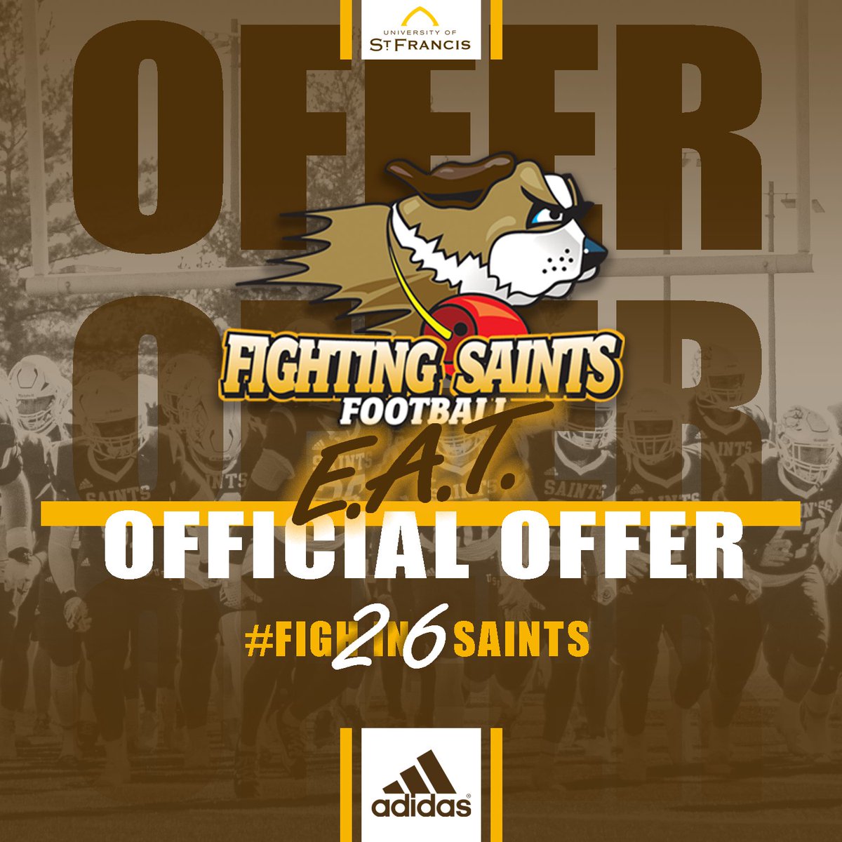 WagonerSpencer's tweet photo. Blessed to receive an offer from @USFSaintsFB 
@KerringtonH4 
@CoachWheat67 
@CoachCMoore3 
@CoachMikeTyler 
#JUCOPRODUCT https://t.co/WsfGy3hgL1