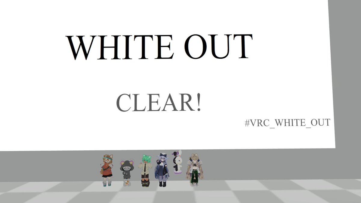 VRC_VonChan's tweet photo. おやすみ今世
今日は2025年12月同期会の謎解き部で #VRC_WHITE_OUT と #VRC_WHITH_OUT_2 に行ってきました!
どちらもWHITE OUTしててなんじゃこりゃー!でした!
夕方頃は21-4のみんなとお家訪問会に行きました!
今日もデカぷで寝ます😪
おはよう来世 https://t.co/07YDdVj5Tm