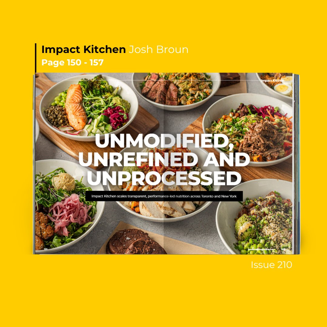 FoodChain_mag's tweet photo. From personal training client to co-founder… this partnership built a growing food brand

Josh Broun, Co-Founder, and Frank Toskan, Co-Founder, discuss building a scalable restaurant model based on strict ingredient standards and a clear food philosophy.

https://t.co/h4IRA9BRUk https://t.co/3dgx5qsXFl