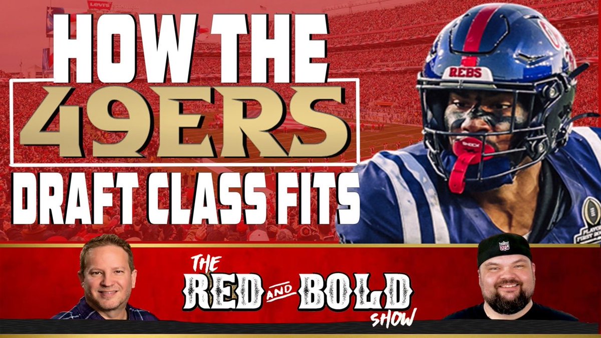 49ersCamelot's tweet image. Join me and @coachanttho at 9am pst for “The Red and Bold Show.” We’ll be breaking down #49ers draft class and discussing how each player fits. 

youtube.com/live/7o0f_bhXV…

#FTTB