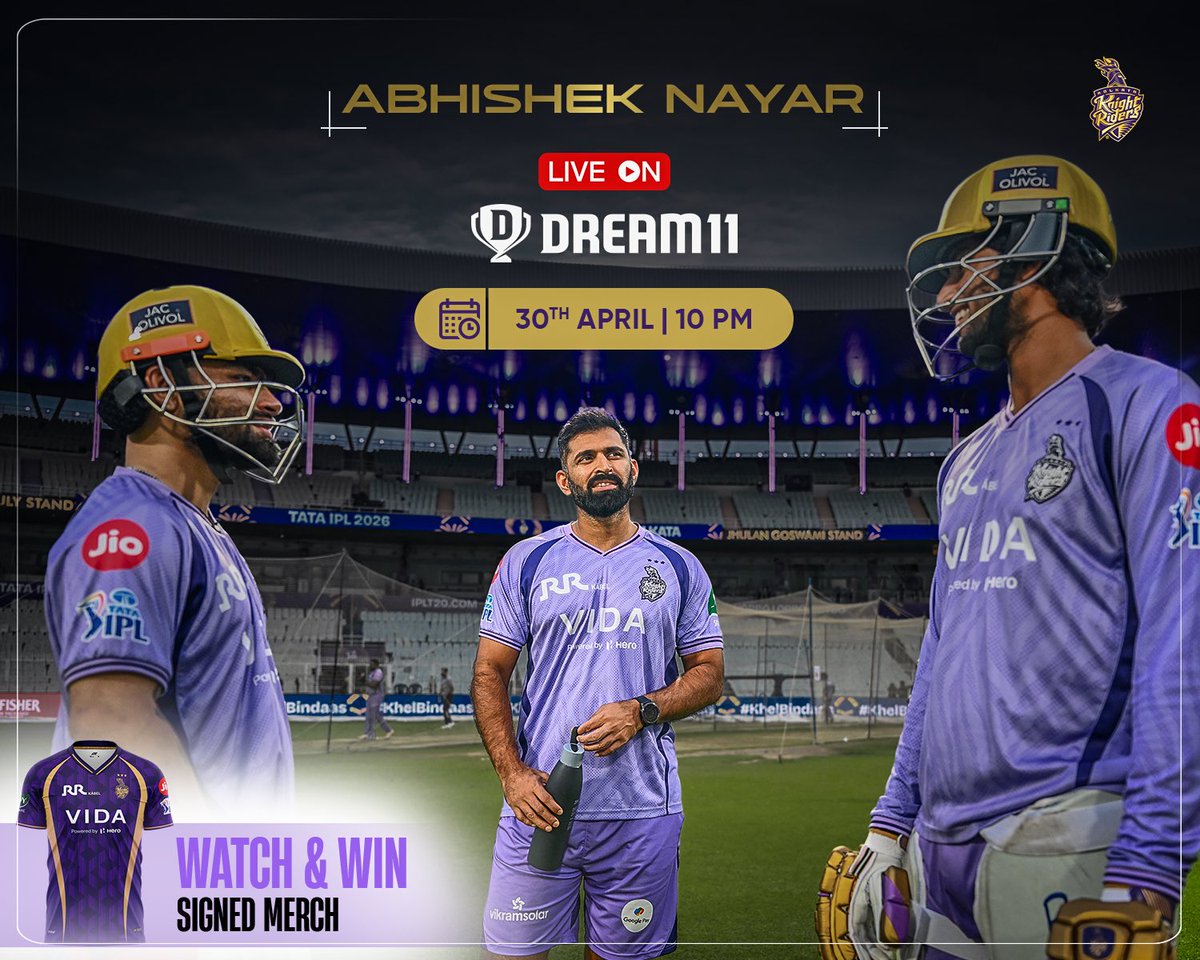 KolkataKnightRiders tweet media