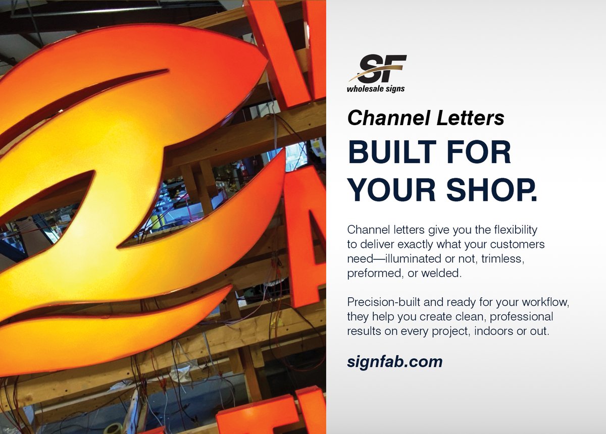SignFabInc's tweet photo. #Channelletters that perform—and look the part.

When it matters, details make the difference.
Explore your options: https://t.co/souImjVrhE
#ChannelLetters #SignFab #Signage #LEDsigns #WholesaleSigns #BuiltInTheUSA https://t.co/aI1p9QvazN