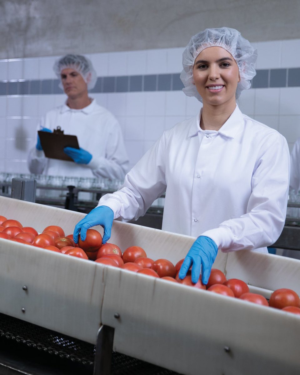 VestisCorp's tweet photo. When you work in food processing, you take the uniforms and workplace supplies that enter your building seriously. At Vestis®, we share your concerns when it comes to complying with health, hygiene and safety standards. See what we can do for you at https://t.co/SBBZ9yAzfT. https://t.co/nnxYyrxDfp