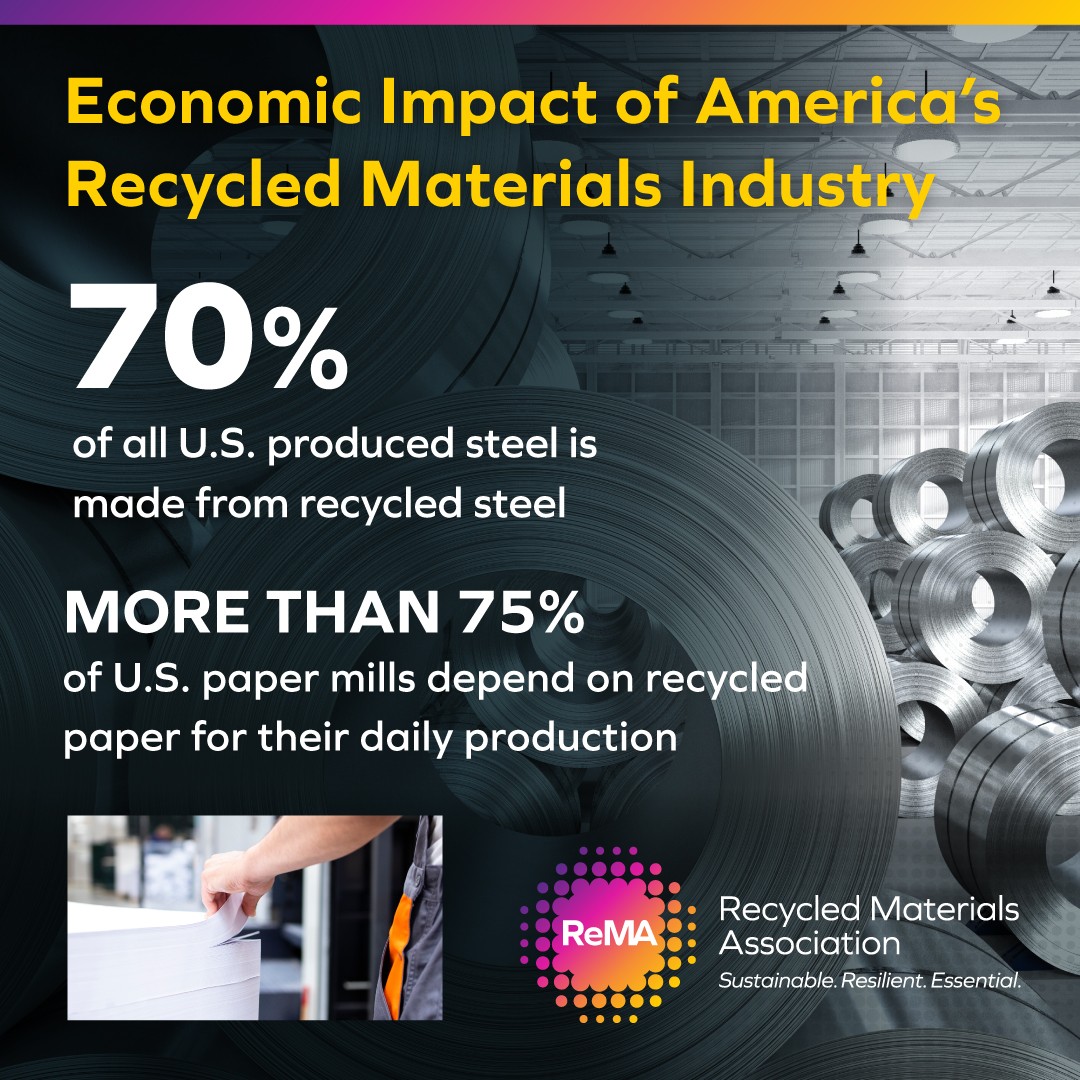 WeAreReMA's tweet image. As @CNET's @KatieCollins highlights, Apple’s sustainability milestone is a signal about where #manufacturing is headed.  Major manufacturers are increasingly relying on recycled materials like cobalt and steel as a primary input into production. ow.ly/Zfb150YROXG