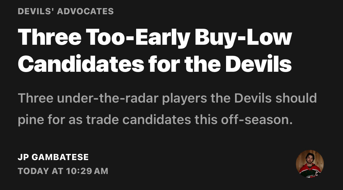 JP Gambatese tweet media