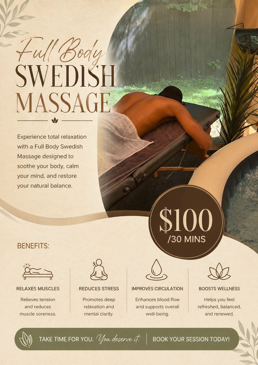 erotic_barber's tweet photo. Book your massage today 🙌🏽🙌🏽 https://t.co/E3ChrOrI28