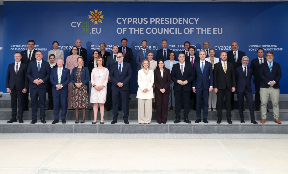 Congratulations to the Shipping Deputy Ministry of Cyprus on the adoption and signing of the Lefkosia Declaration by the 27 European Member States, during the Informal TTE Council for Maritime Affairs in Lefkosia, under the Cyprus Presidency of the Council of the EU 2026.

A