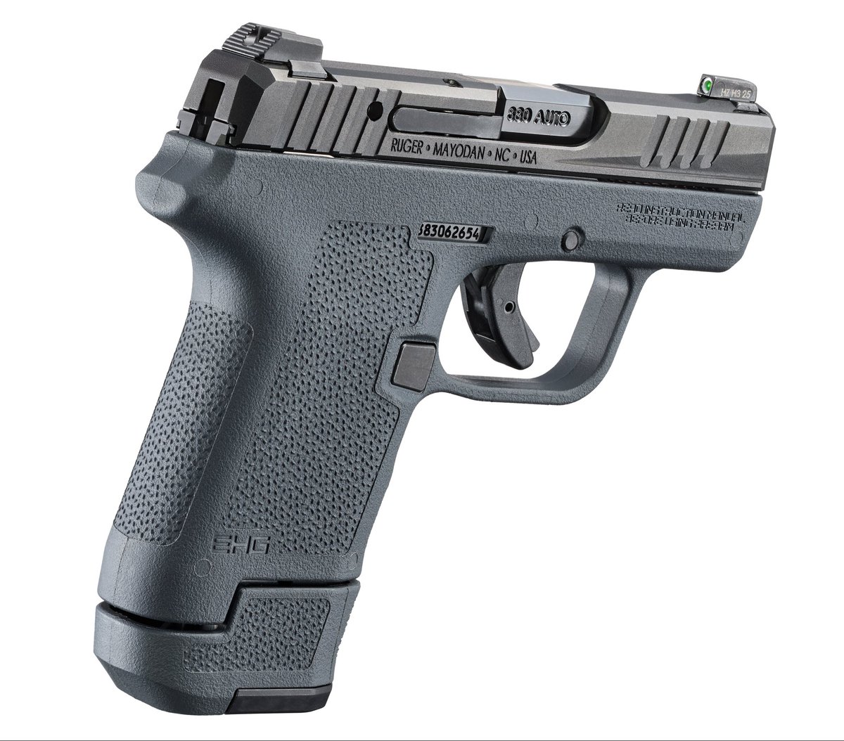 GunsAndAmmoMag's tweet image. @Ruger_Firearms just announced the #Ruger LCP MAX featuring the @Magpul Enhanced Handgun Grip (EHG). It increases capacity to include a new 13-rd. magazine and improves the shootability of the EDC #pistol. Initial models will include a manual safety, a 10-rd. and 13-rd. magazine.