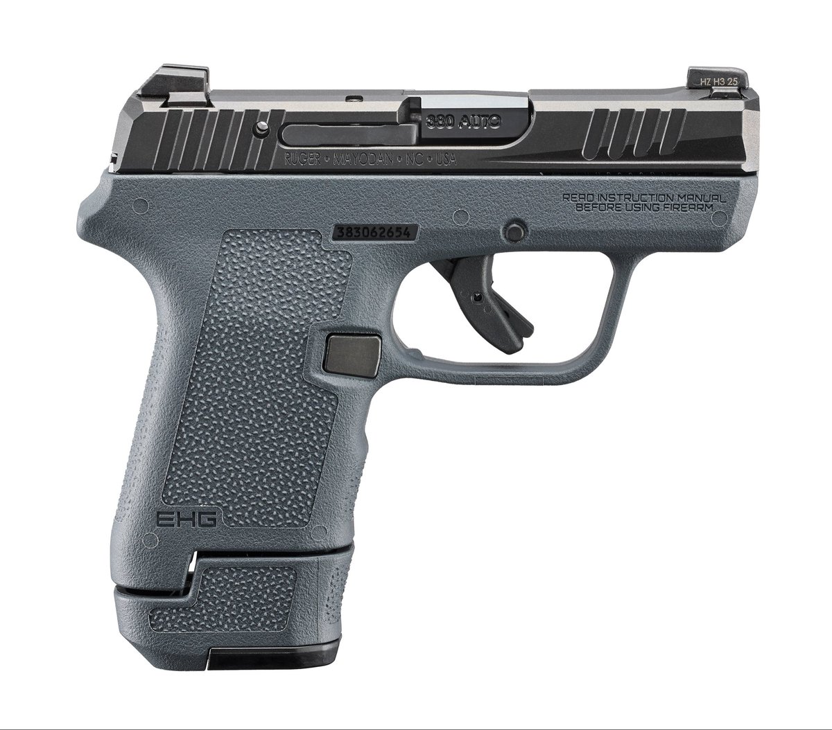 GunsAndAmmoMag's tweet image. @Ruger_Firearms just announced the #Ruger LCP MAX featuring the @Magpul Enhanced Handgun Grip (EHG). It increases capacity to include a new 13-rd. magazine and improves the shootability of the EDC #pistol. Initial models will include a manual safety, a 10-rd. and 13-rd. magazine.