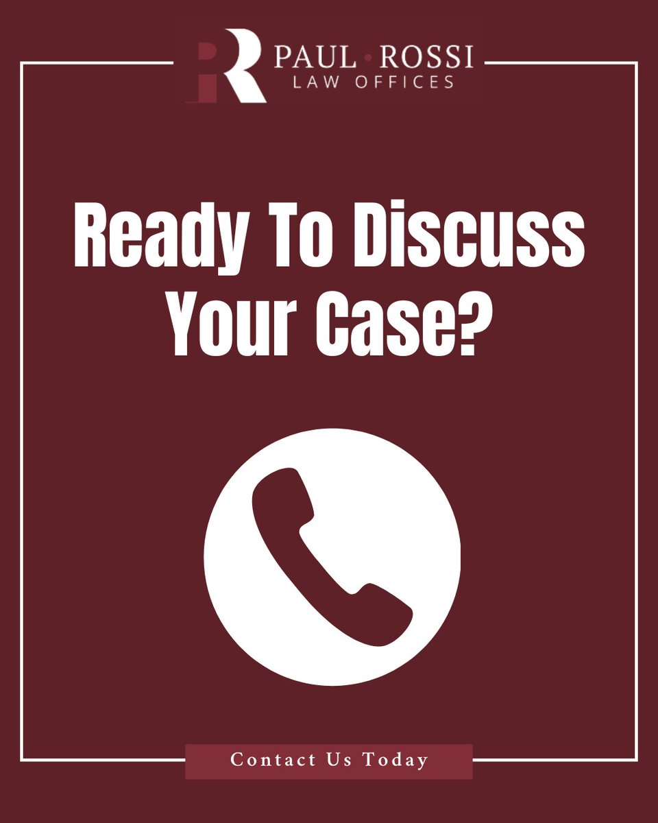 paulrossilaw's tweet image. Whether you’re facing criminal charges, planning your estate, or recovering from an injury, we’re here to help. Contact us today to schedule your consultation.
#ContactUs #LegalHelp

bit.ly/3YiP1Et
