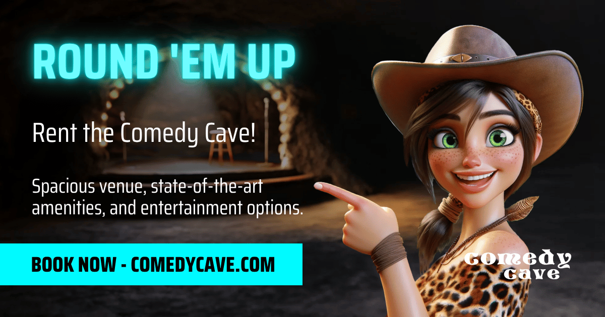 ComedyCave's tweet photo. Stampede is closer than you think.

And the best nights? They’re already being booked.

If you’re planning:
🤠 Corporate outings
🍻 Client entertainment
👯 Team nights

🎟️ Start planning: https://t.co/xZAJQ4d3j3 https://t.co/tVDGp50Qei