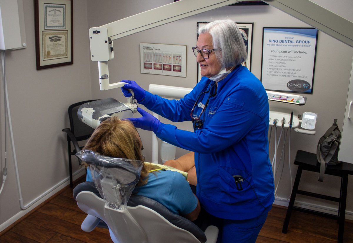 BrianKingDDS1's tweet image. Not all dental problems cause immediate pain. Routine exams at the King Dental Group in Elkhart help detect issues early—saving time, money, and discomfort down the road. #dentist #elkhart #KingDentalGroup