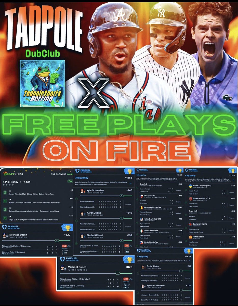 Tadpole Sports Betting tweet media