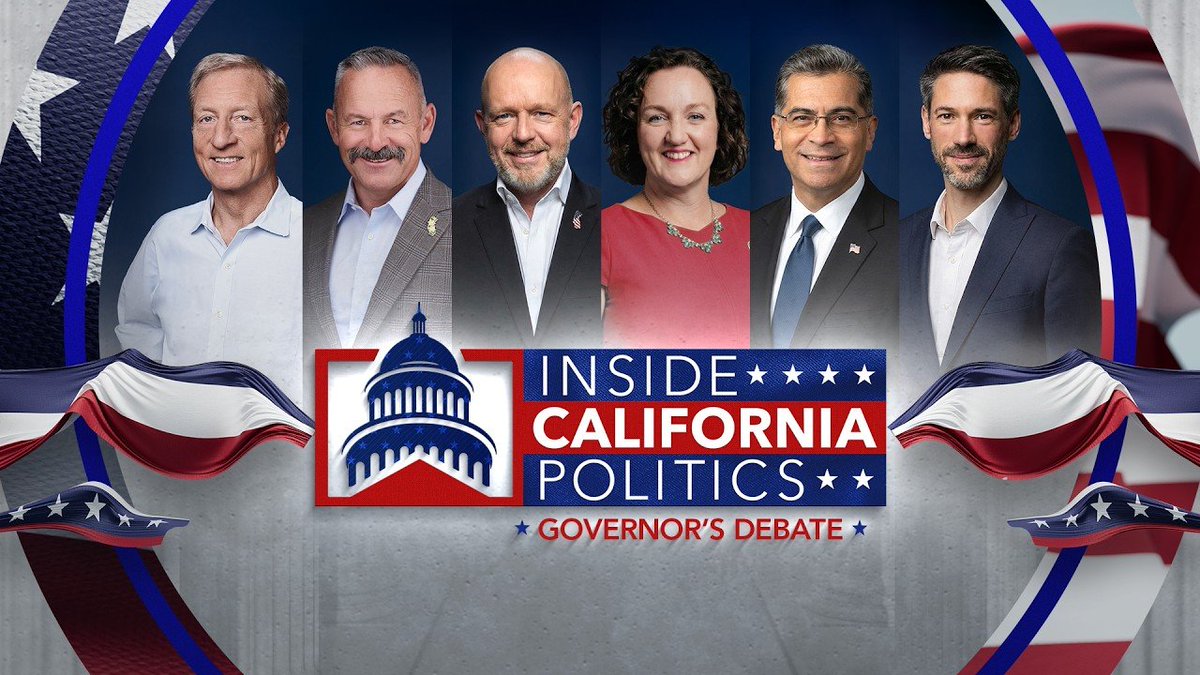 OurPatriot2020's tweet image. Inside California Politics Governor’s Debate - April 22, 2026 youtu.be/EgksL8O3rcU
#California #Debate #GasTax #Governor #GovernorsDebate #Gubernatorial #GubernatorialDebate #Homeless #MileageTax #SheriffChadBianco #SteveHilton #Tax #Taxes #Vote #Voters #VotersDecide