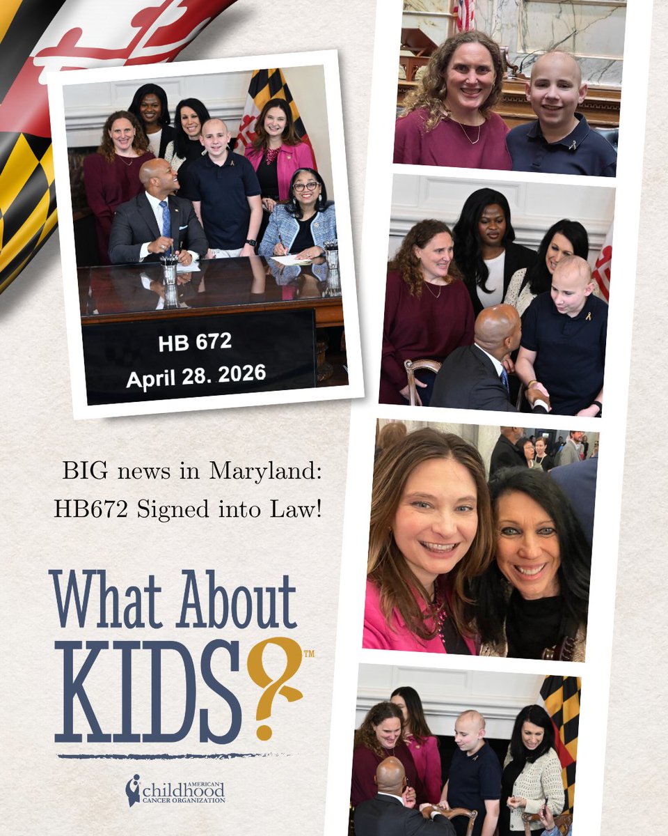American Childhood Cancer Organization tweet media