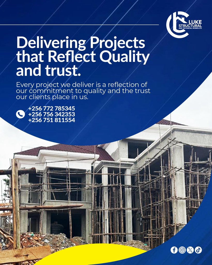 LukeConstruct's tweet image. Every project we deliver is a reflection of our commitment to quality and the trust our clients place in us. #BuildWithLuke #construction