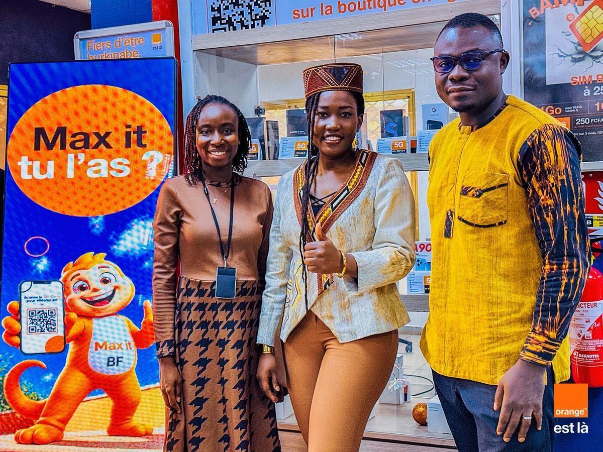 Orange Burkina Faso tweet media
