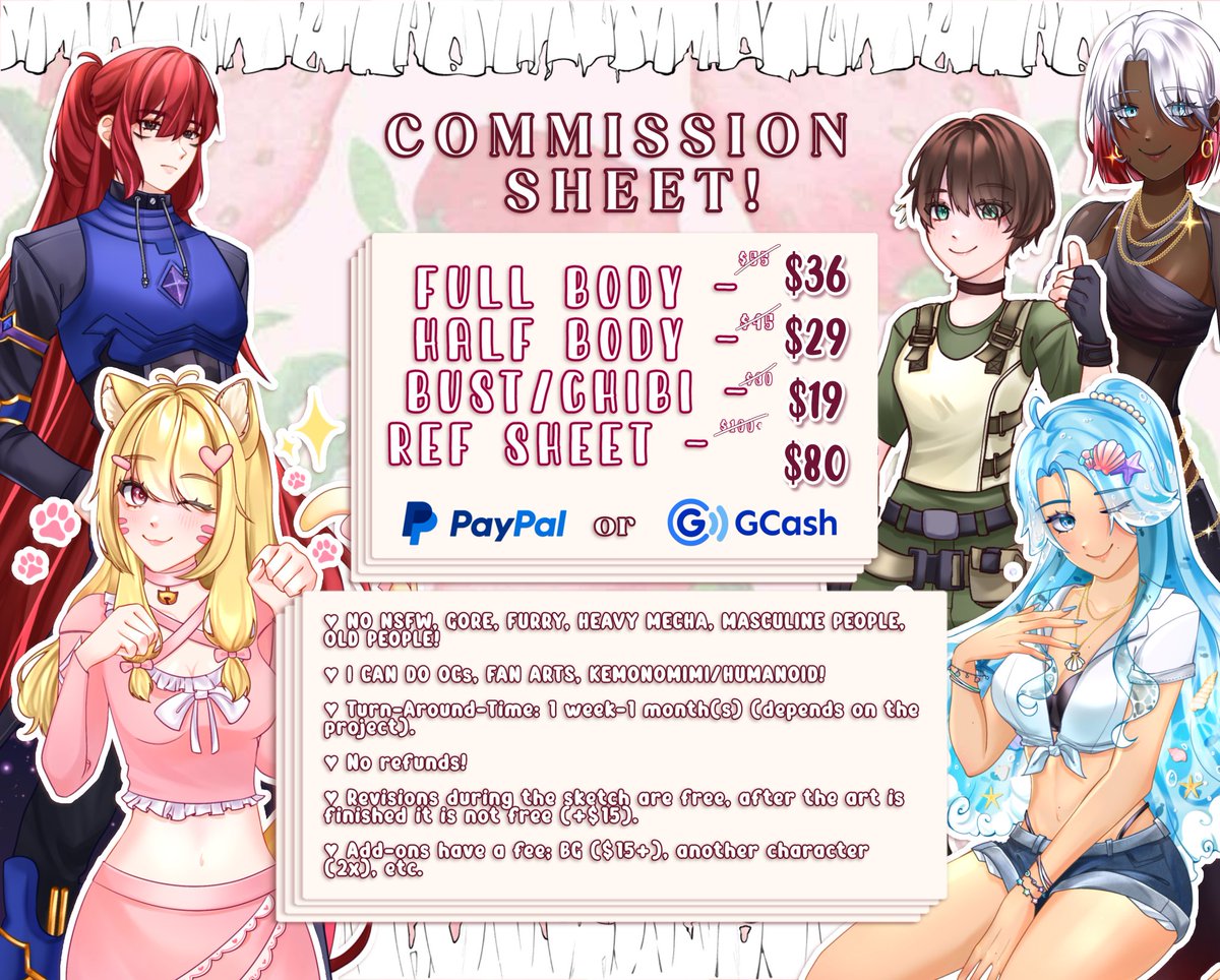 mei ૮₍ ´ ꒳ `₎ა • COMMISSION OPEN! tweet media