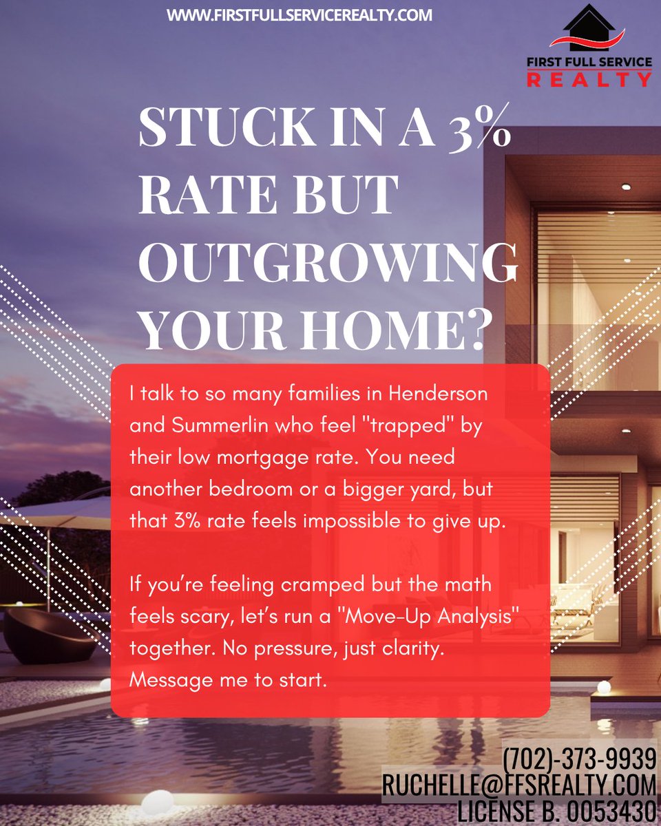 LVRuchelle's tweet photo. Feeling stuck in your 3% mortgage but need more space? You’re not just trading a rate, you’re upgrading your lifestyle.

With inventory up 18%, you’ve got more negotiating power than you think. We help make “contingent” moves smooth and stress-free. https://t.co/ZHahUqixTv
