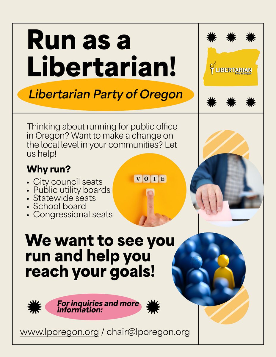 Libertarian Party of Oregon tweet media