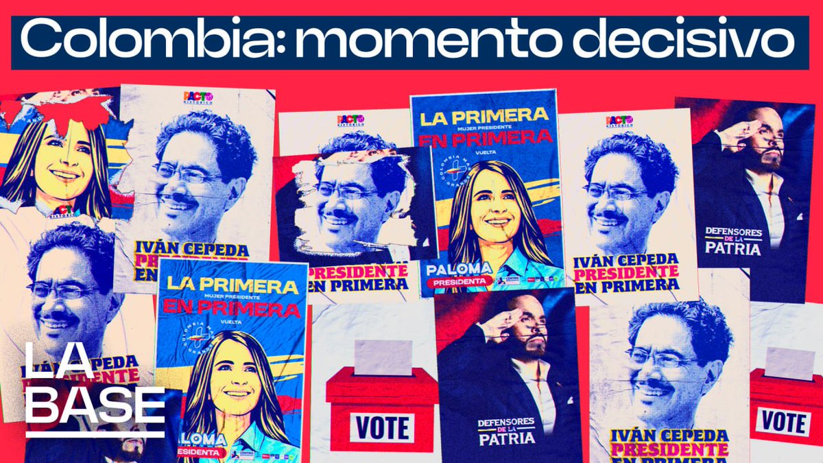 Hoy en La Base analizamos la recta final hacia las elecciones presidenciales en Colombia, marcada por graves hechos de violencia política. 

📺 youtu.be/QSZM4WeIgTw

🎙 go.ivoox.com/rf/172826241