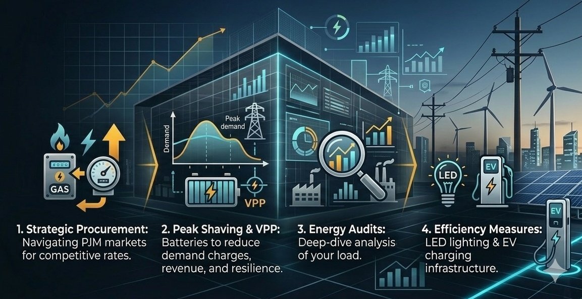 RPTrimbath's tweet image. JM capacity markets are tightening, and data centers are driving demand higher. For industrial manufacturers, your biggest energy asset isn't your supplier—it's the 20-40% of energy you’re wasting. Efficiency is the first step to grid
#EnergyEfficiency #Manufacturing