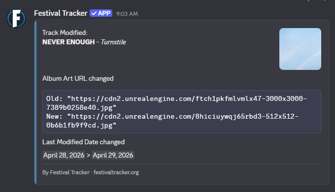 Festival Tracker · Fortnite Festival Bot & Info tweet media