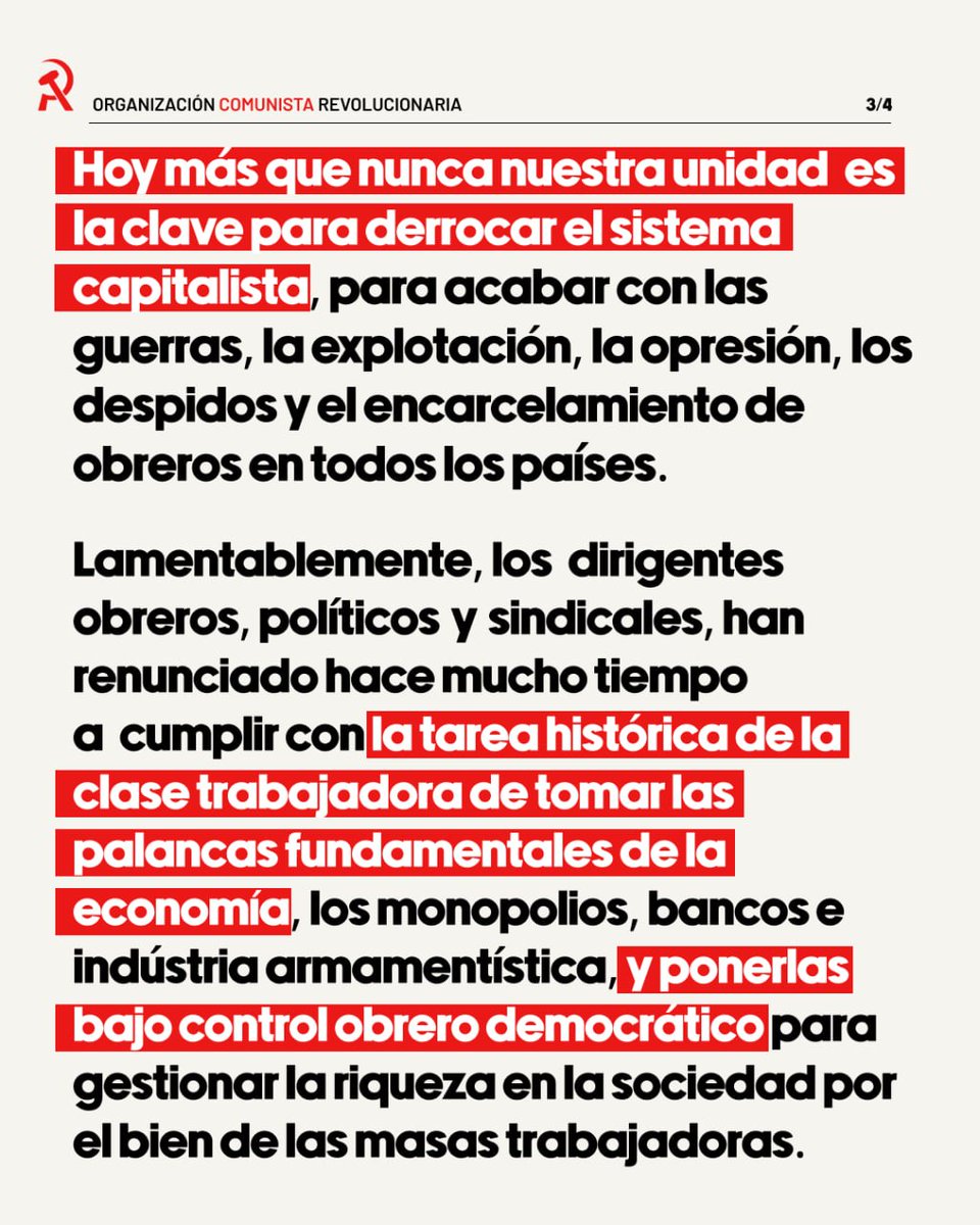 Organización Comunista Revolucionaria tweet media